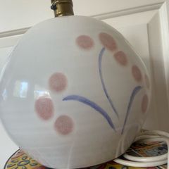 Louis Mulcahy pottery lamp