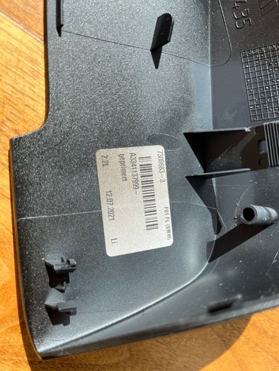 BMW genuine wing mirror cap