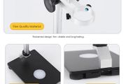 42mm Universal Large Metal Bracket Multifunctional Desktop Thickened Support Lifting Holder With Leds Light For Industrial Microscope