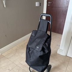 rolling grocery cart