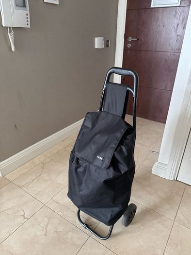 rolling grocery cart
