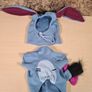 Winnie the Pooh Eeyore pet Dog costume clothes coat jacket Size Small Disney Image 7
