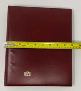 Safe 11-ring Stamp Album with 50 pages and companion binder. Ideal for German EFT or sheetlets.