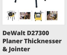 DEWALT D27300 Professional Planer Thicknesser (230V