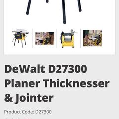 DEWALT D27300 Professional Planer Thicknesser (230V