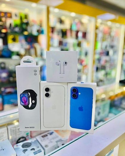 iphone 16 with free watch & AirPods