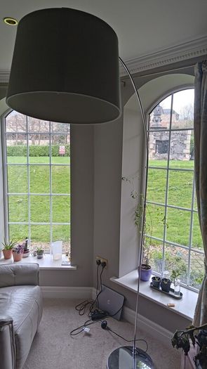 Tall floor lamp