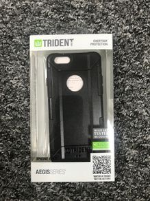 Trident Black Aegis case for iPhone 6
