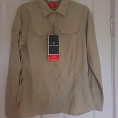 Craghoppers Nosi Life camino travel hiking shirt NEW w tags