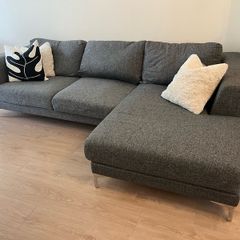 Grey 3, 4 seater sofa