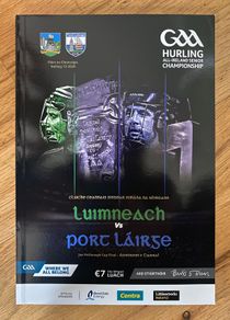 2020 Limerick v Waterford - GAA Hurling All-Ireland Senior Championship Final Programme