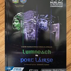 2020 Limerick v Waterford - GAA Hurling All-Ireland Senior Championship Final Programme