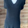 Cashmere sleeveless knitted top vest jumper black size 10 women BNWT Image 2