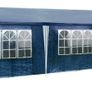 3 x 9 m Gazebo, UV Marquee Protection Party Tent, Waterproof Material High-Quality Garden Tent with 8 Side Panels, for Wedding, Party, Garden, Market Image 7