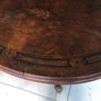 Antique oval table. Top is removable. 48"/122cm x 34"/87cm Image 4