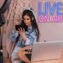 Live On Air Neon Sign Blue Pink Letters Led Neon Light On Air Sign Neon Word Sign Led Wall Art for Studio Bedroom Game Room Party Streaming Bar Club Decoration with USB Power (FREE POSTAGE) Image 4