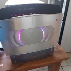 JVC VS-DT2000R Compact Component Music System, Radio, CD, Powered Subwoofer SP-PW2 and 2 Direct Drive Stick speakers