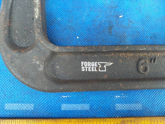 6" G Clamp by Iron Forge