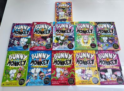 Bunny vs Monkey x11 book bundle (Jamie Smart)
