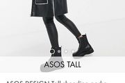 Black White Asos Coat