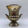 Vintage Flower Holder Posy Vase with Neoclassical Style in Silver Plate Image 2