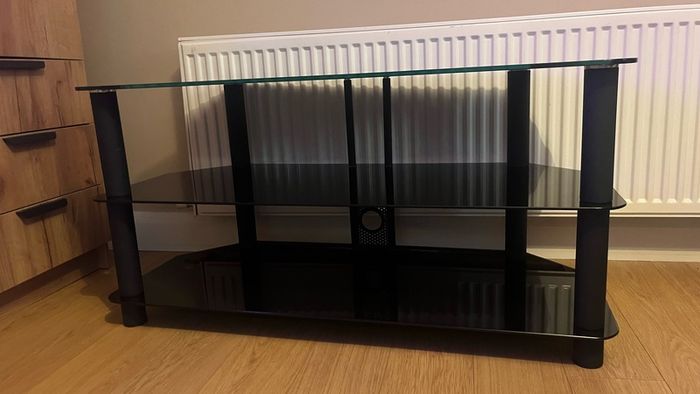 Glass TV Stand