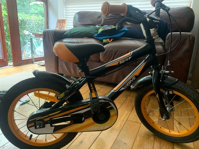 14 Inch Verve Max II kids Bike Orange