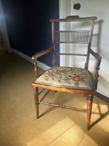 antique childs chair
