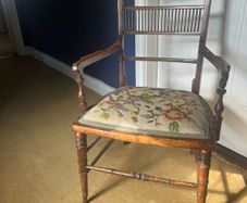 antique childs chair