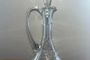 vintage Galway Crystal Claret Decanter