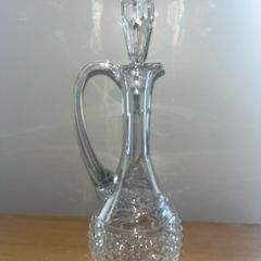 vintage Galway Crystal Claret Decanter