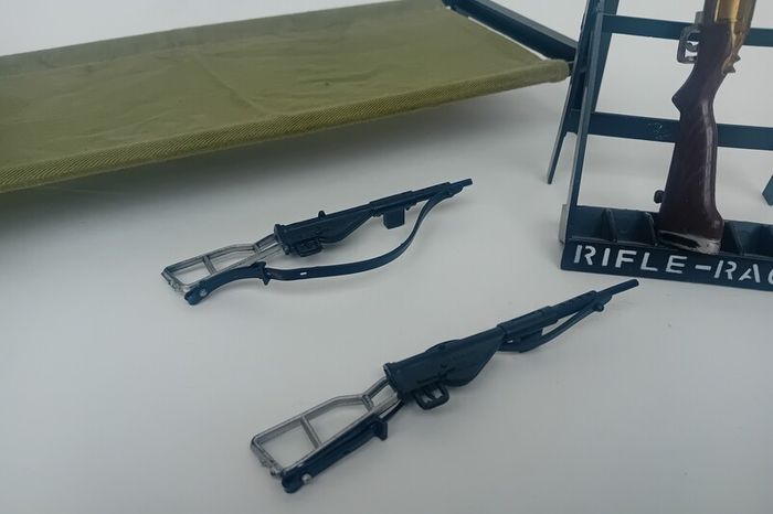 Palitoy Action Man Bunk Bed & Rifle Rack