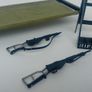 Palitoy Action Man Bunk Bed & Rifle Rack Image 3