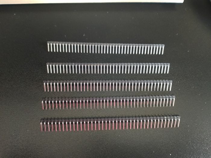 Bundle 5x Angle Pin header Connector