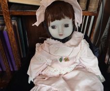 vintage porcelain doll