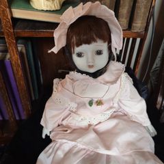 vintage porcelain doll