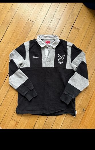 supreme playboy rugby shirt