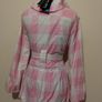 Beautiful pink & white Belted Coat, New With Tags Image 9