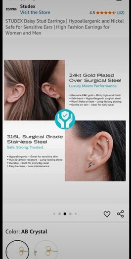 toddler earrings