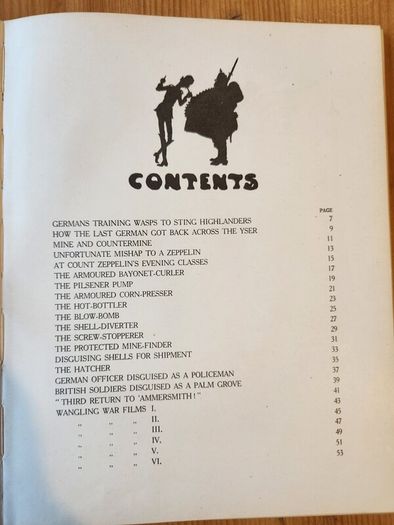Hunlikely. By W. Heath Robinson. Rare First Edition NOVEMBER1916 Reprint Hardback In Good Condition.