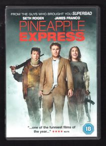 Pineapple Express DVD Movie. Sating Seth Rogen & James Franco