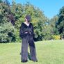 sports suit black, grey melange Image 6