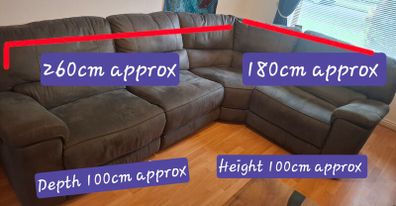 Harvey Norman Corner Couch