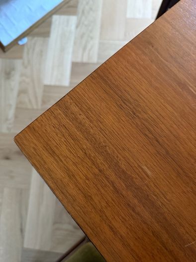 West Elm extendable dining table - mid-century