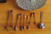 Silver tongs