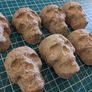 Bundle of papier mache skulls for arts & crafts Image 2