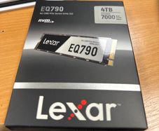 Lexar EQ790 4TB ssd - Brand new - price firm