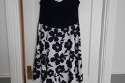 Navy and white Quiz dress