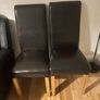 Extendable dining table and four chairs Image 7