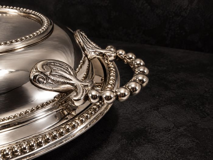 Silver-Plated Covered Serving Dish